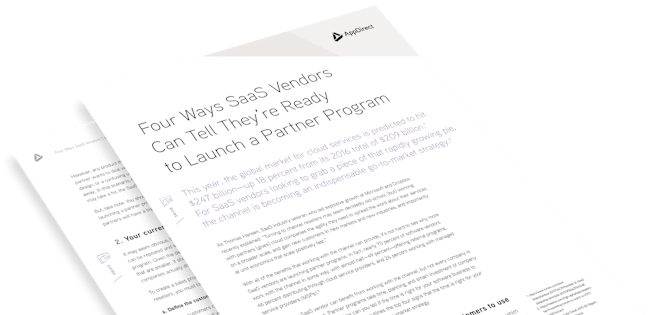 Guide 4 Ways Saa S Vendors Can Tell Theyre Ready to Launch Partner Program
