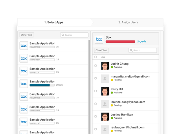 App Identity Manage Access For Apps