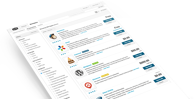 App Market Features App Marketplace